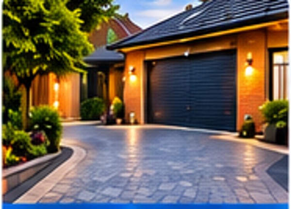Block paving driveway