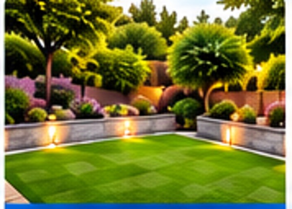 Landscaped garden