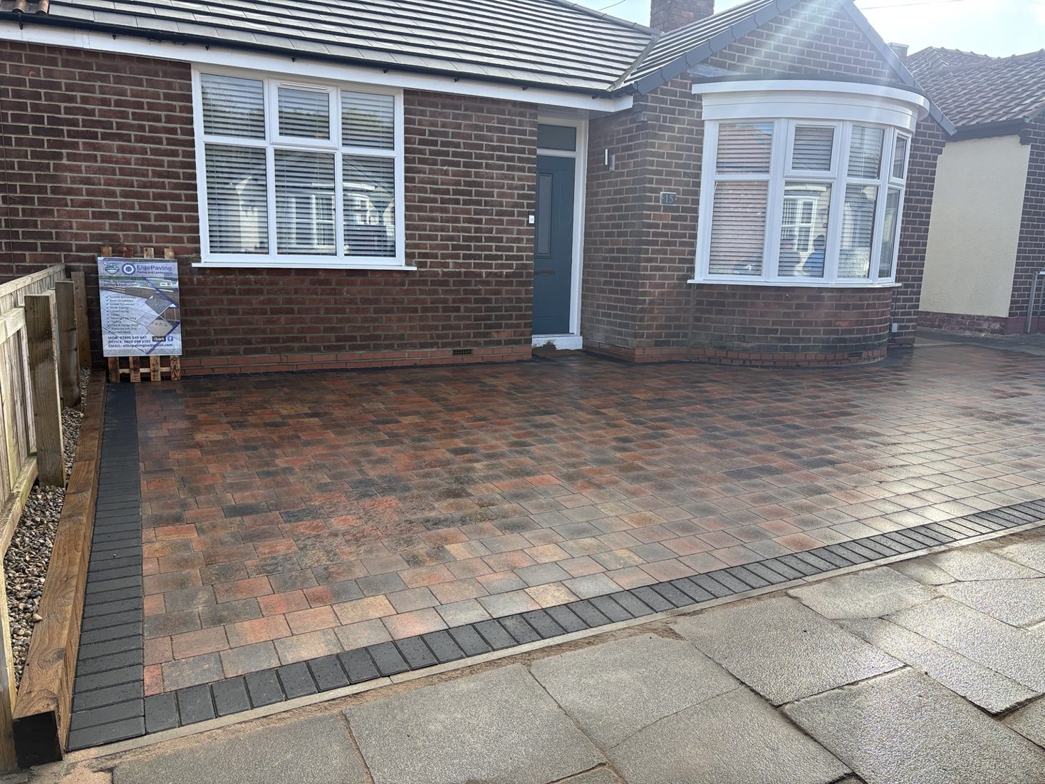 ElitePaving driveway project photograph 2