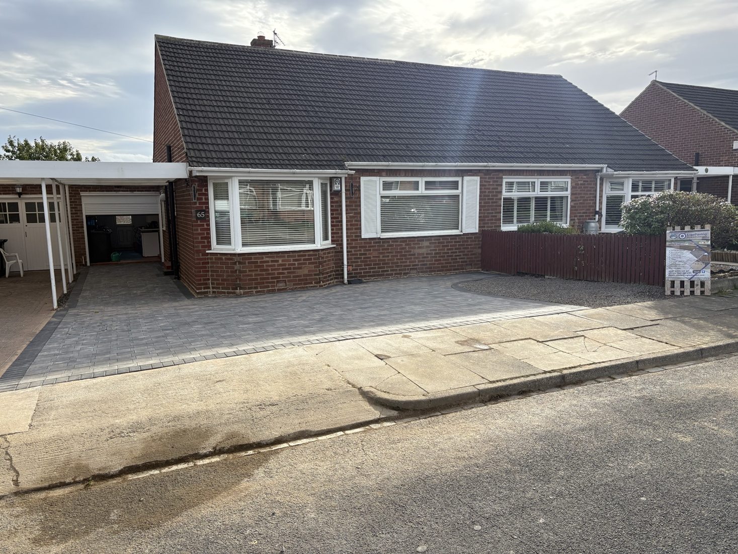 ElitePaving driveway project photograph 3