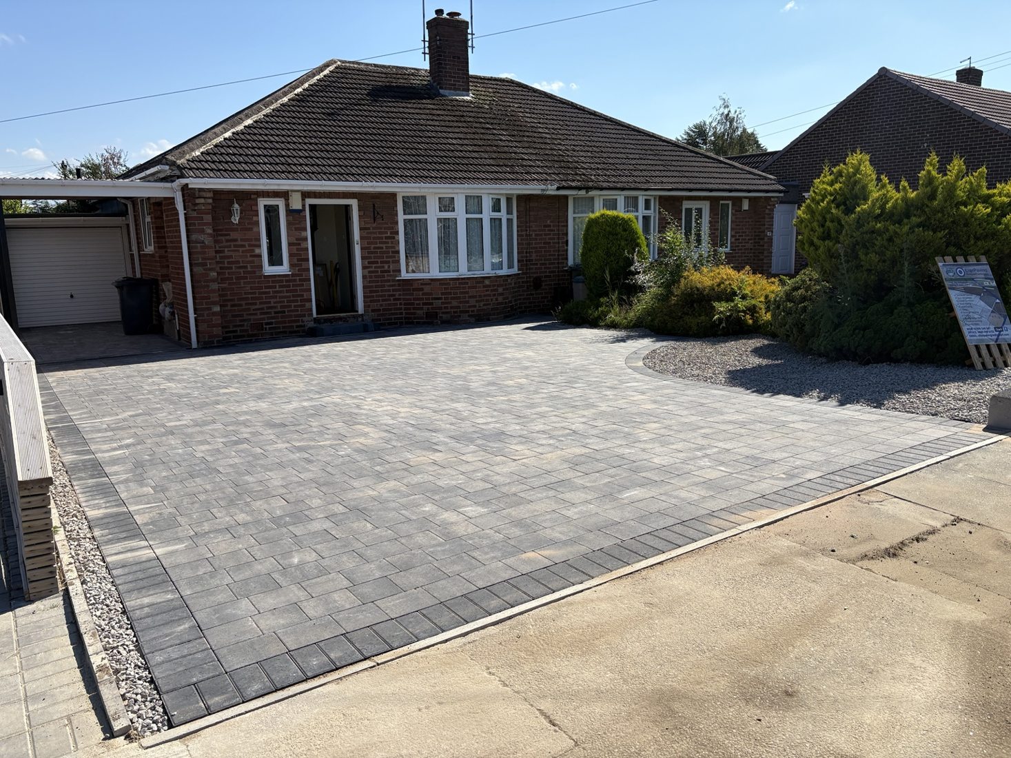 ElitePaving driveway project photograph 10