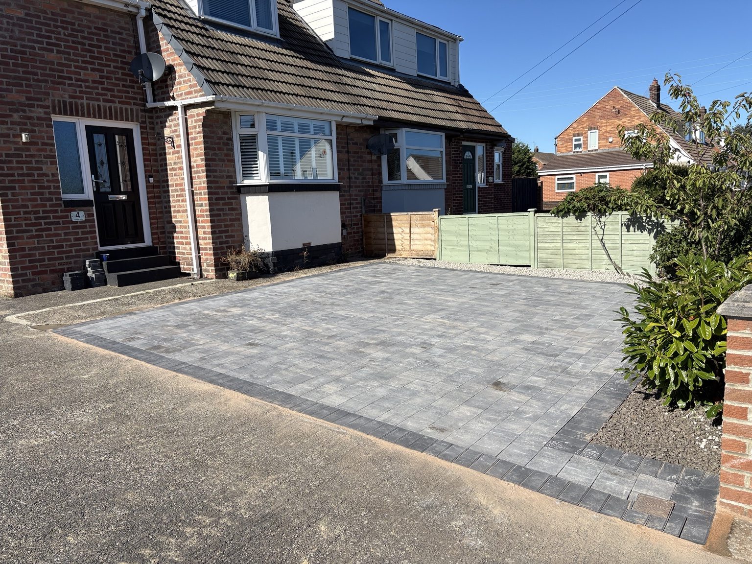 ElitePaving completed driveway and paving project 26