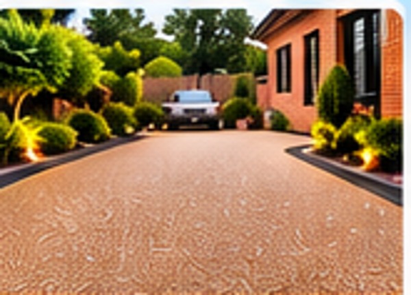Resin driveway